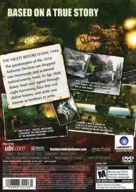 Brothers in Arms - Road to Hill 30 box cover back